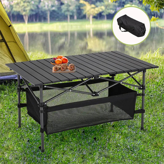 🌄New arrival 49% OFF!🏕️ Portable Camping Table – Folding, Carbon Steel, Quick Setup🪑