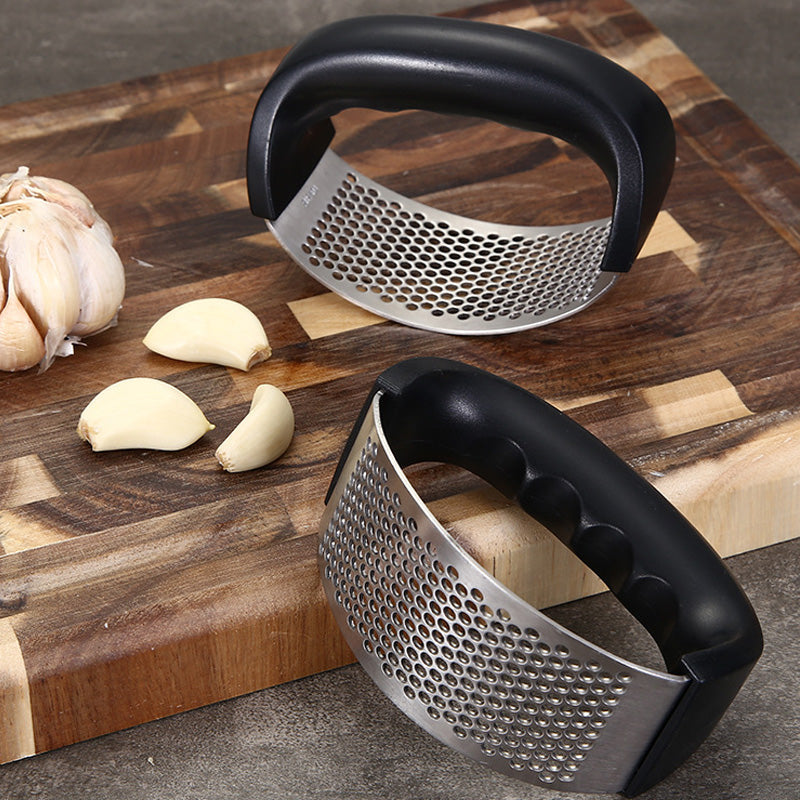 Stainless Steel Garlic Press Masher