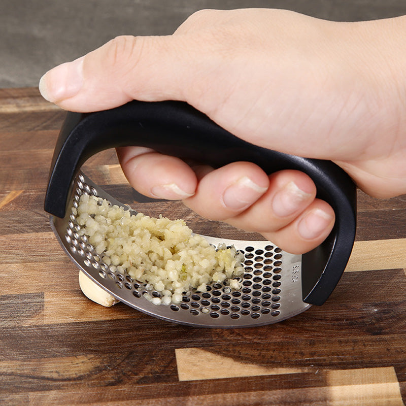Stainless Steel Garlic Press Masher