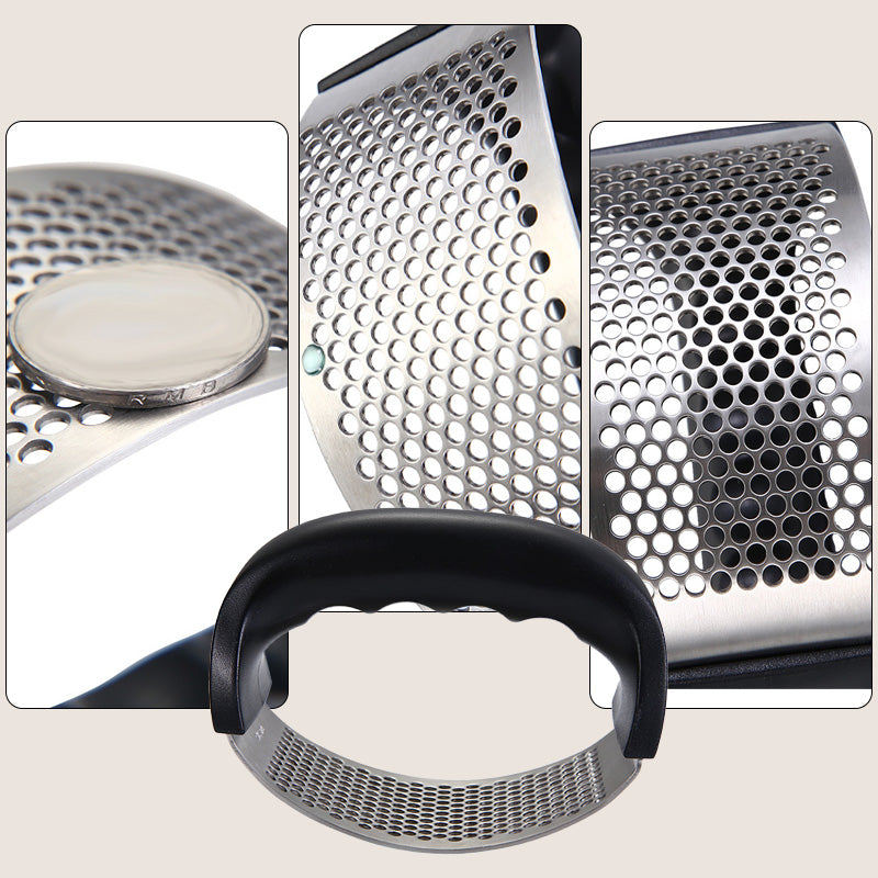 Stainless Steel Garlic Press Masher