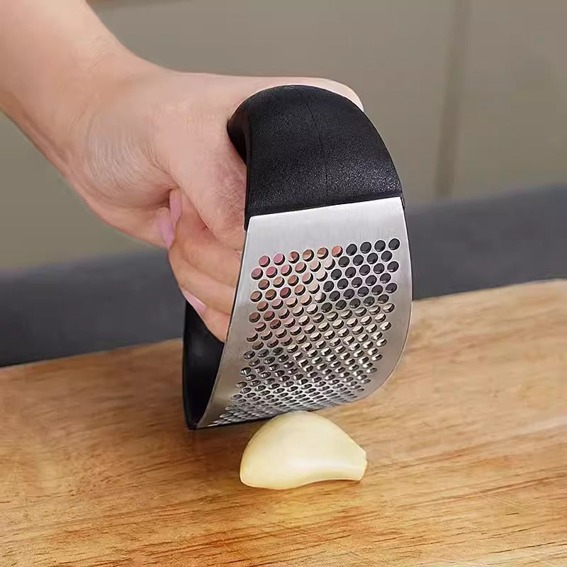 Stainless Steel Garlic Press Masher