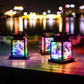 Warm And Romantic Courtyard Solar Candle Light