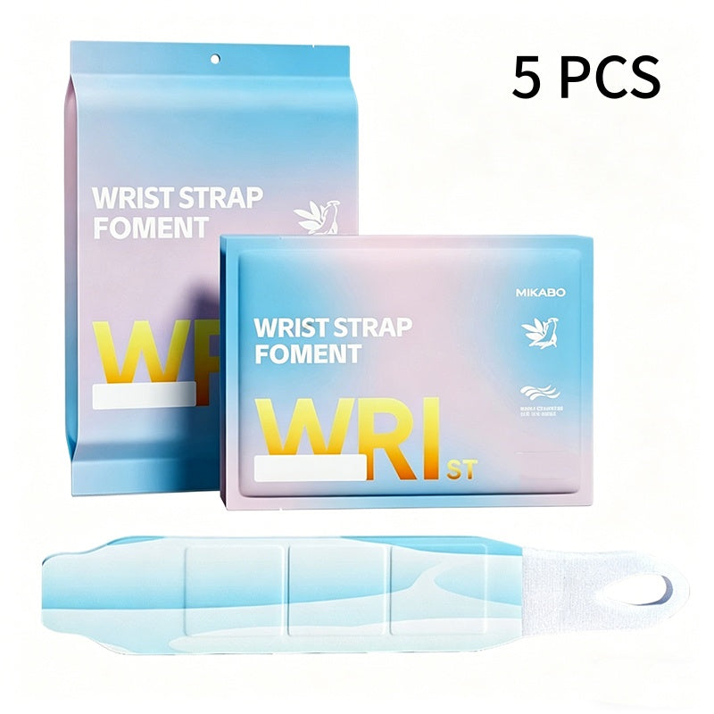 Disposable Steam Heat Wrist Wrap for Fatigue Relief