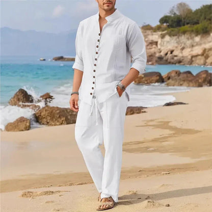 📢 📢 Limited time 50% OFF ！！🔥Lightweight Men's Casual Two-Piece Set