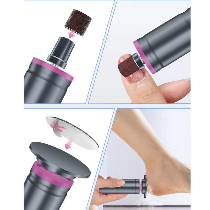 Professional Electric Callus Remover & Nail File Kit