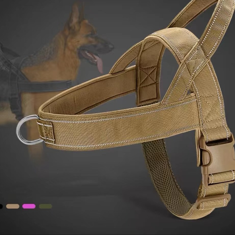 🐕 50% OFF! 🛡️ Heavy-Duty Tactical Dog Harness – No-pull & no-choke ✨