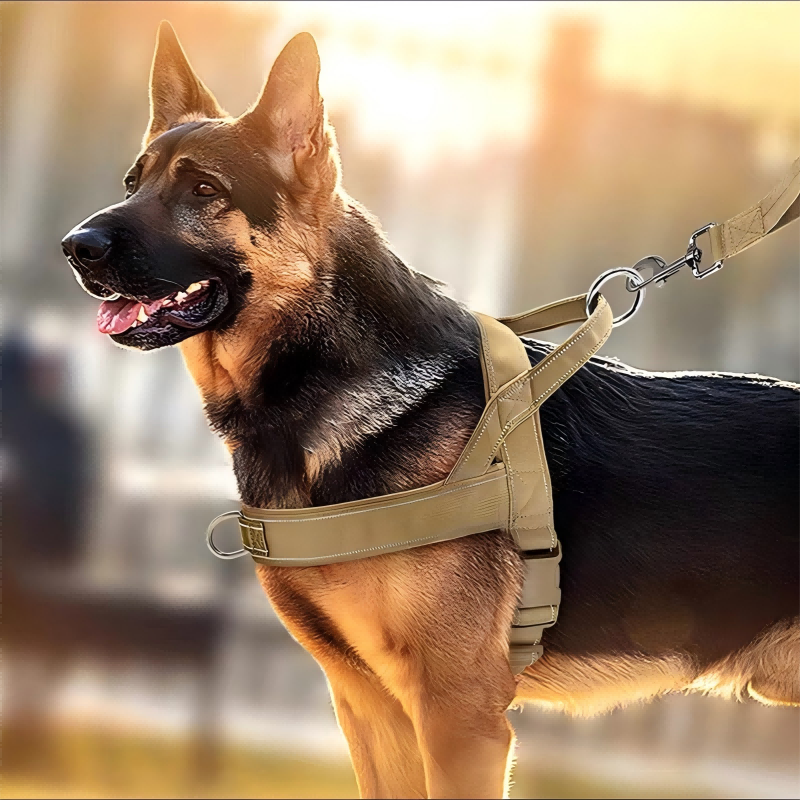 🐕 50% OFF! 🛡️ Heavy-Duty Tactical Dog Harness – No-pull & no-choke ✨