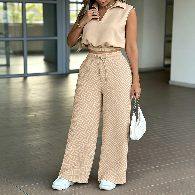 🎁2026 New Arrivals 50% OFF💥Women's Two-Piece Lounge Set with Drawstring Pants