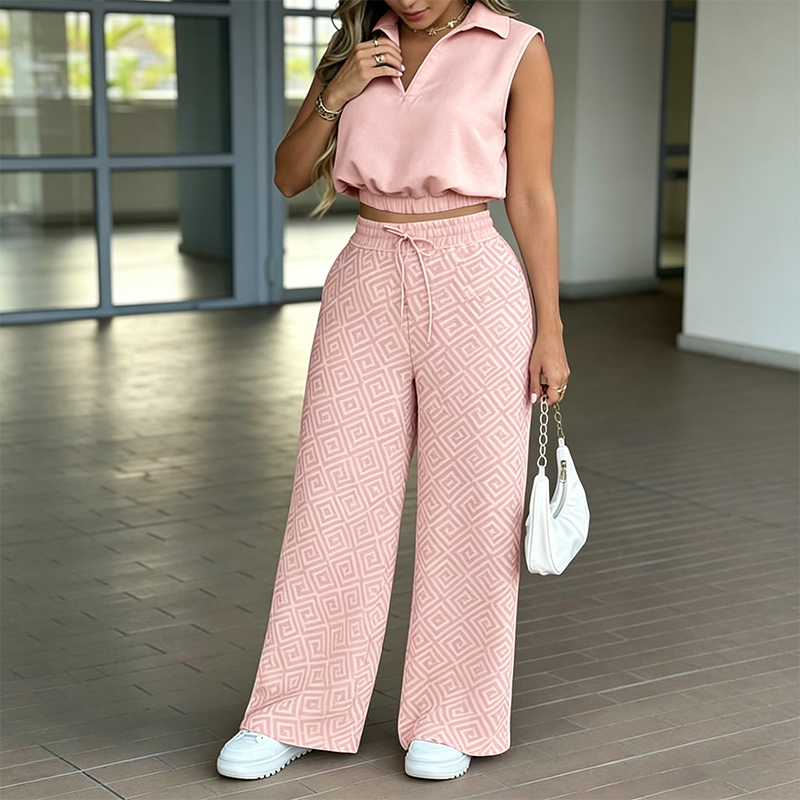 🎁2026 New Arrivals 50% OFF💥Women's Two-Piece Lounge Set with Drawstring Pants