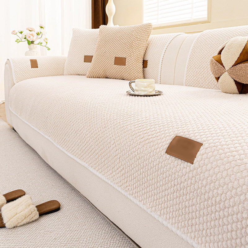 Thickened Non-Slip Sofa Cover – Ultra-Soft, Washable, Scratch-Resistant & Pet-Friendly, 3 Colours 🛋️✨