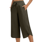 👖 ✨50% OFF!✨ Women's Casual Wide-Leg Capri Pants – Comfortable, Casual, and Versatile! ✨