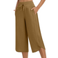 👖 ✨50% OFF!✨ Women's Casual Wide-Leg Capri Pants – Comfortable, Casual, and Versatile! ✨