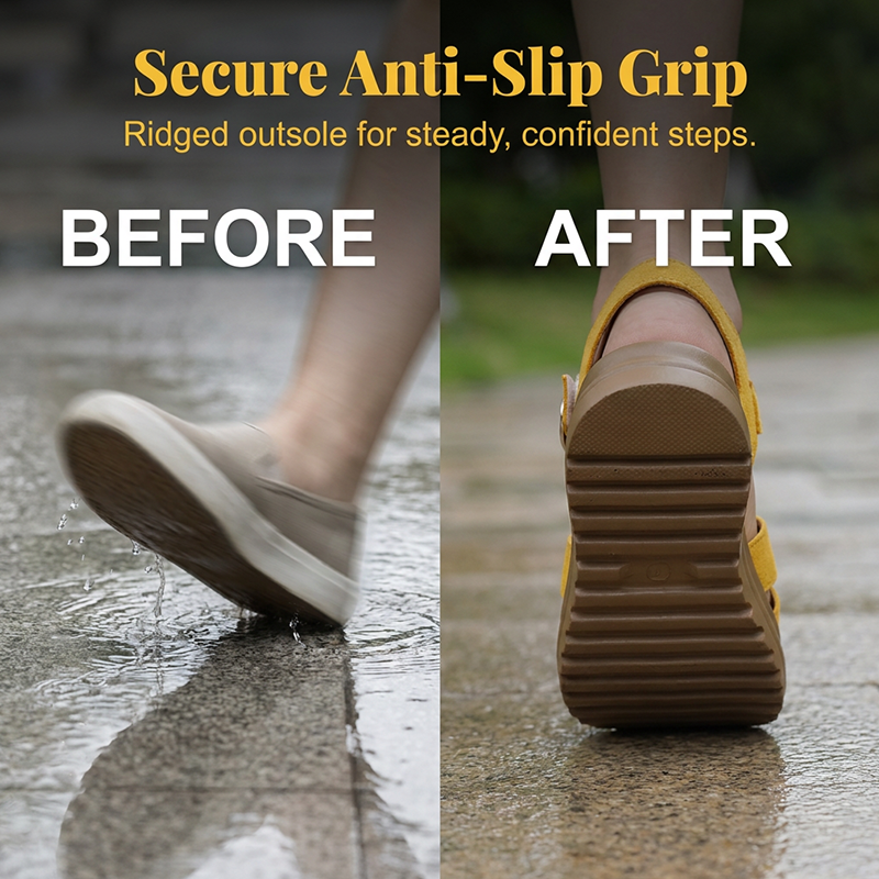 👡 50% OFF NOW! 🏛️ Women's Platform Roman Sandals – Cushioned footbed, adjustable straps & sturdy sole – perfect for summer walks or casual chic 🌞