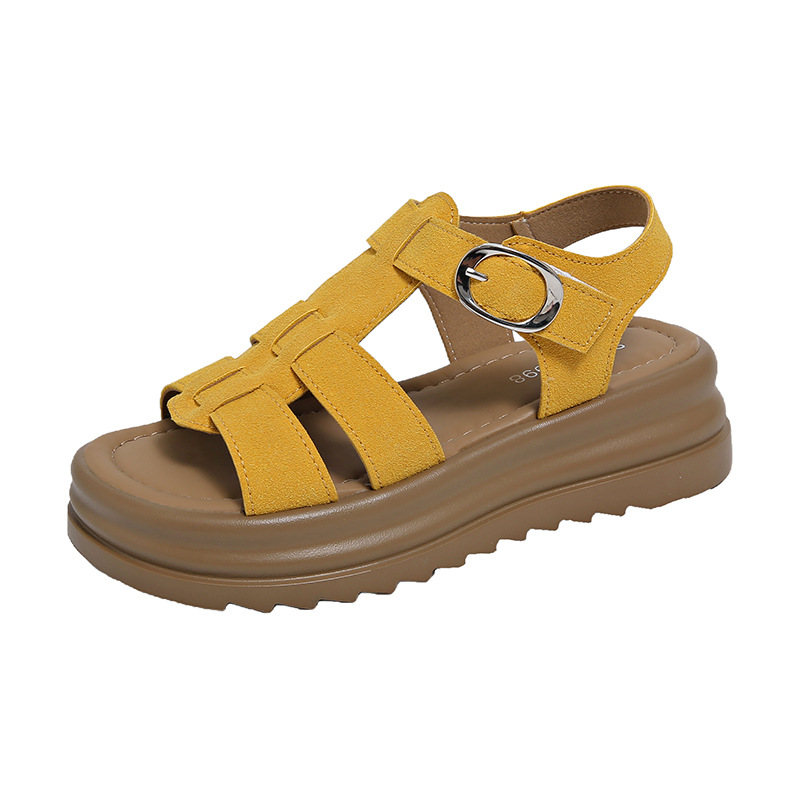 👡 50% OFF NOW! 🏛️ Women's Platform Roman Sandals – Cushioned footbed, adjustable straps & sturdy sole – perfect for summer walks or casual chic 🌞