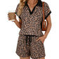 ⏰🔥SUMMER HOT SALE 50% OFF! 🐆 Women’s Leopard Print Chic Top & Shorts Set – Stylish, Comfortable & Effortless ✨