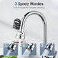 360° Rotatable Faucet Extender with 3-Mode Spray Head