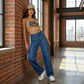 🔥While Supplies Last 49% OFF!🎉 High-Waist Denim Cargo Wide-Leg Pants