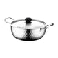 Thickened Stainless Steel Hammered Pot