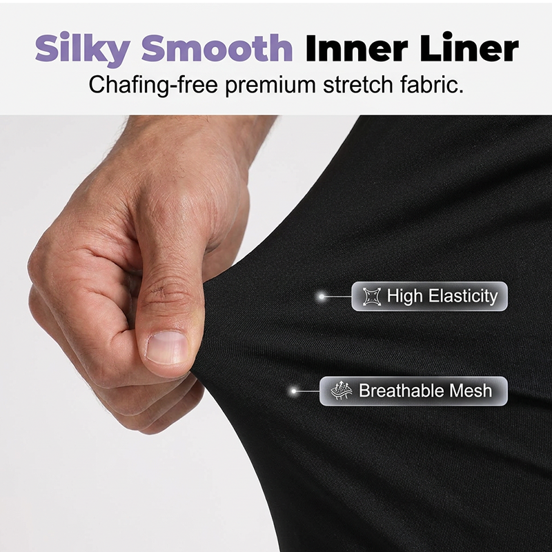Men's 2-in-1 Quick-Dry Casual Shorts