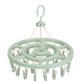 24-Clip Windproof Laundry Hanger