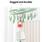 24-Clip Windproof Laundry Hanger