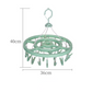 24-Clip Windproof Laundry Hanger