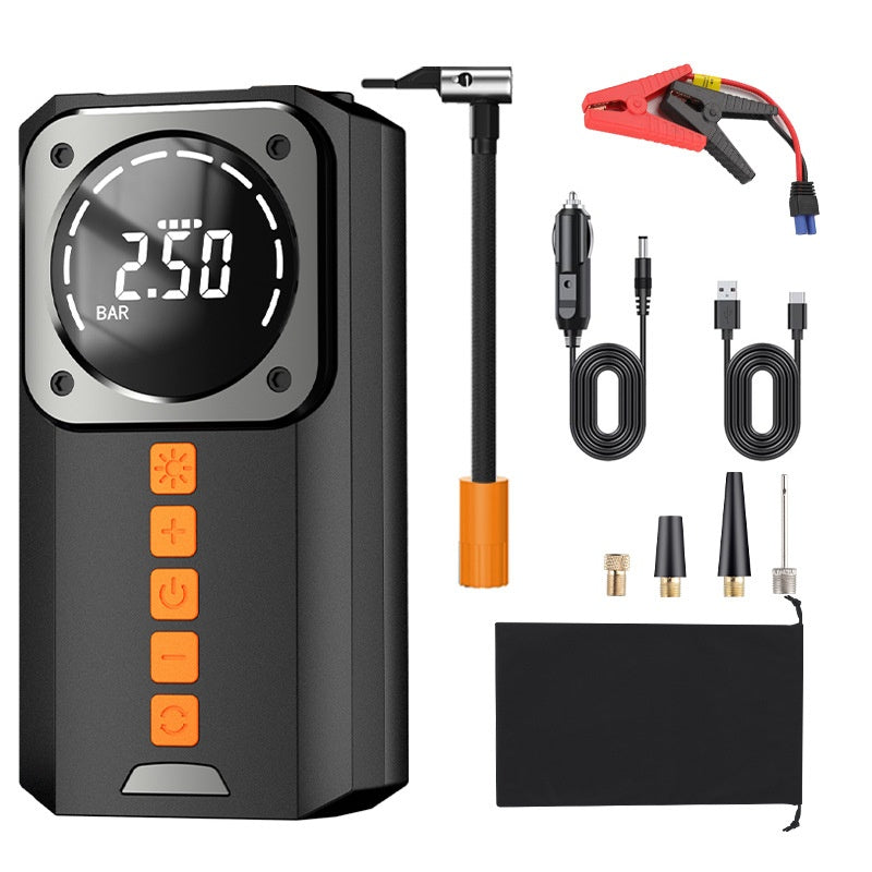 Digital Display Air Compressor and Car Battery Booster