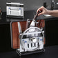 Rust-resistant wall-mounted kitchen storage set