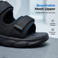 ⏰ LIMITED-TIME 49% OFF! 🏃 Men's Adjustable Dual-Strap Slide Sandals – Breathable Mesh, Cushioned, Secure Fit ✨