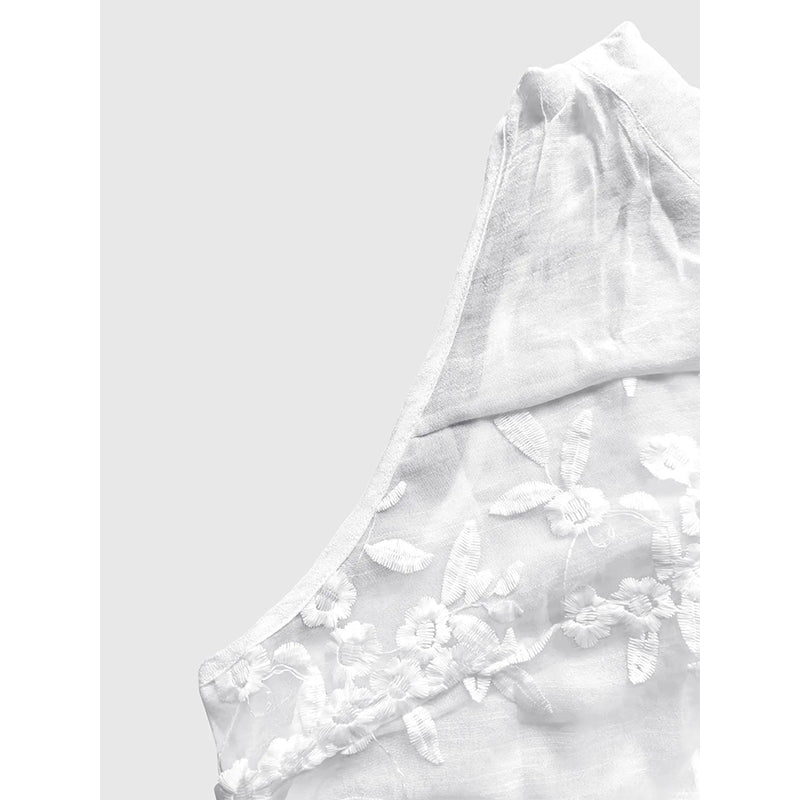 📢📢50% OFF⏰Women’s Chic Floral Lace Sleeveless Shirt