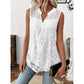 📢📢50% OFF⏰Women’s Chic Floral Lace Sleeveless Shirt