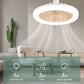 📢📢50% OFF !! ⏰ LED Ceiling Fan with Remote Control & Three-Colour Dimming – 3 Speeds, Quiet Motor – Perfect for bedrooms, living rooms or offices – energy-saving and silent 🔇