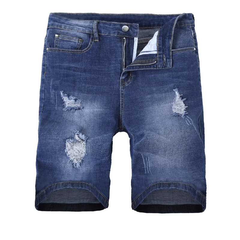👖 LIMITED-TIME 50% OFF! ✨ Men's Ripped Denim Shorts – Edgy, Breathable, Casual 🌊