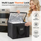 📢📢50% OFF !!⏰Large Capacity Handheld Zipper Aluminum Foil Insulated Bag