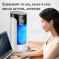 2026 New Evaporative Air Conditioner – Compact USB desk fan, personal cooler with a 300-ml tank, adjustable speed settings, timer, quiet operation, portable design for the nightstand