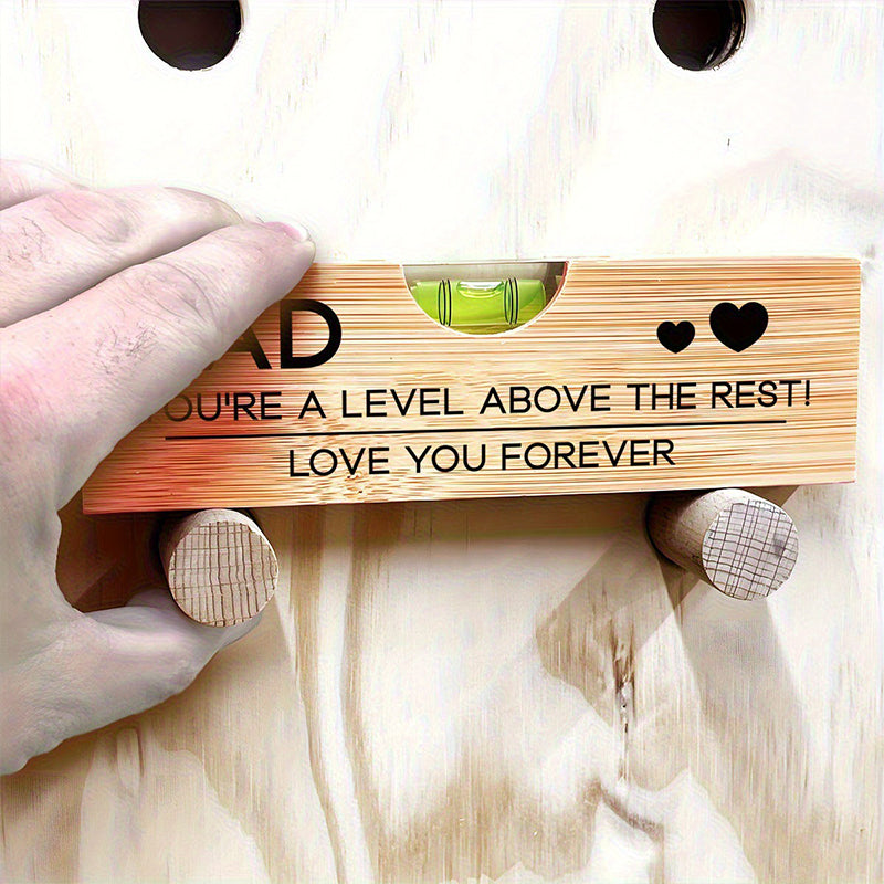 2-in-1 Spirit Level & Bottle Opener for Dad