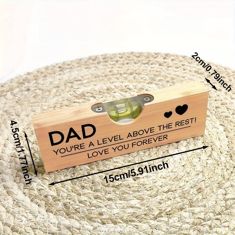 2-in-1 Spirit Level & Bottle Opener for Dad