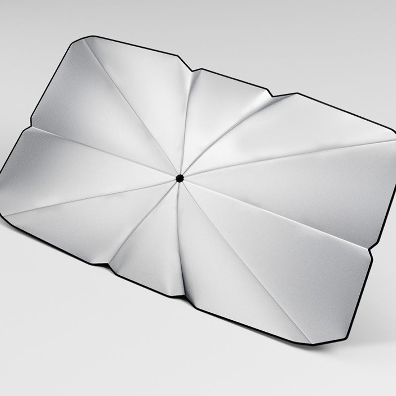 Bendable Car Windshield Sunshade Umbrella