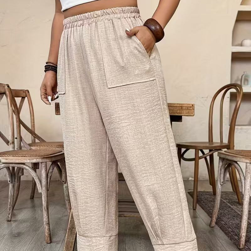 🔥While Supplies Last 49% OFF!🎉 Women's Relaxed Fit Cuffed Ankle Pants