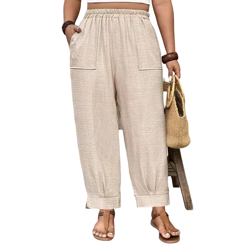 🔥While Supplies Last 49% OFF!🎉 Women's Relaxed Fit Cuffed Ankle Pants