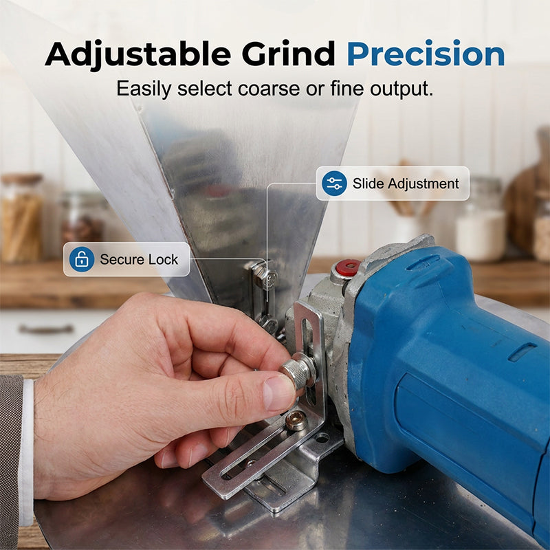 Corn and Grain Grinder Attachment Set
