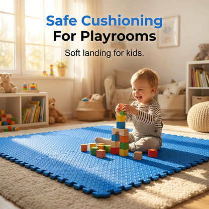 Non-Slip EVA Foam Puzzle Play Mat 10 PCS Set