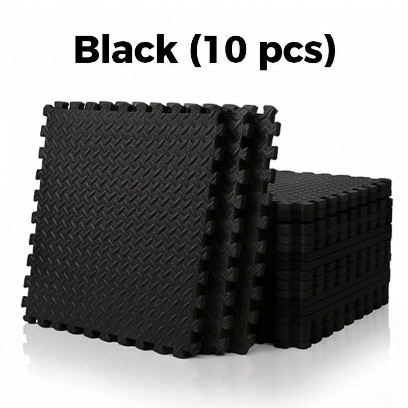 Non-Slip EVA Foam Puzzle Play Mat 10 PCS Set