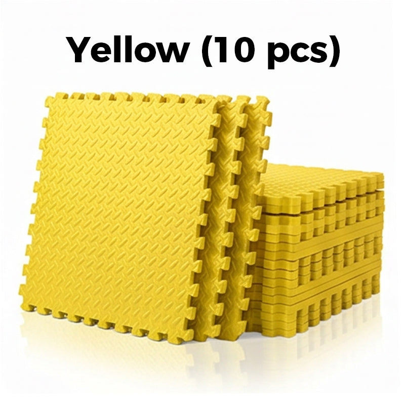Non-Slip EVA Foam Puzzle Play Mat 10 PCS Set