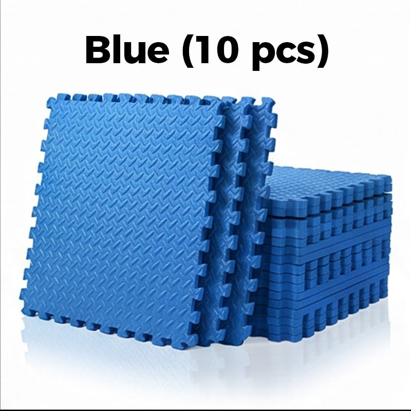 Non-Slip EVA Foam Puzzle Play Mat 10 PCS Set
