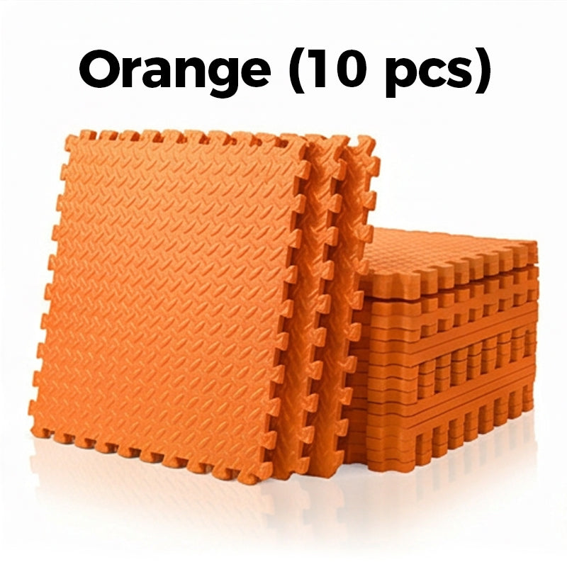 Non-Slip EVA Foam Puzzle Play Mat 10 PCS Set