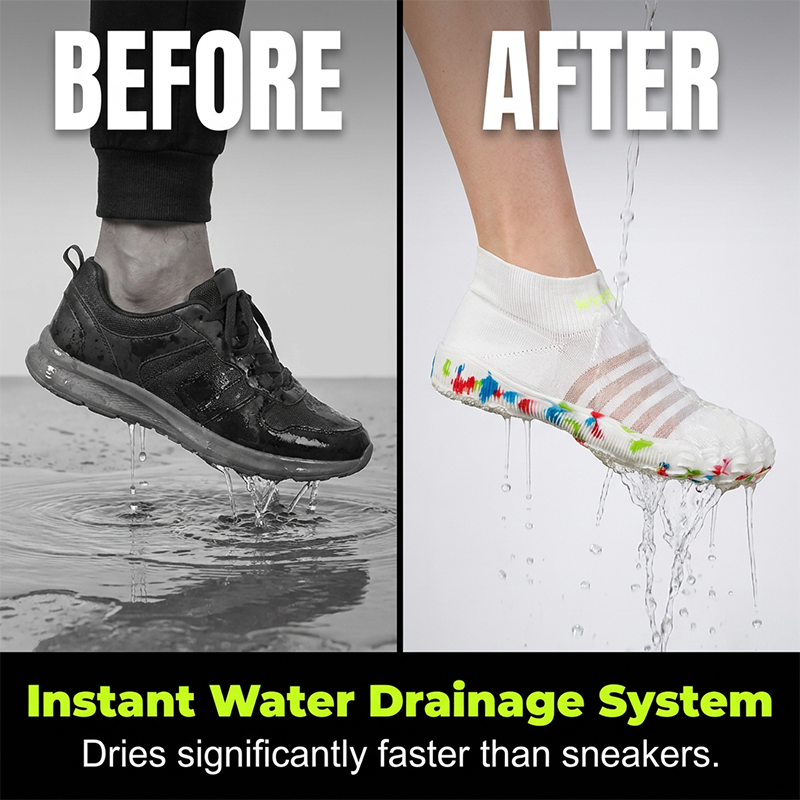 🏆LAST DAY SALE 50% OFF🔥Unisex Breathable Mesh Water Shoes