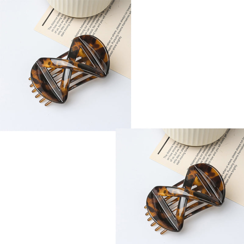 Figure-Eight Hold Hair Jaw Clip for Women