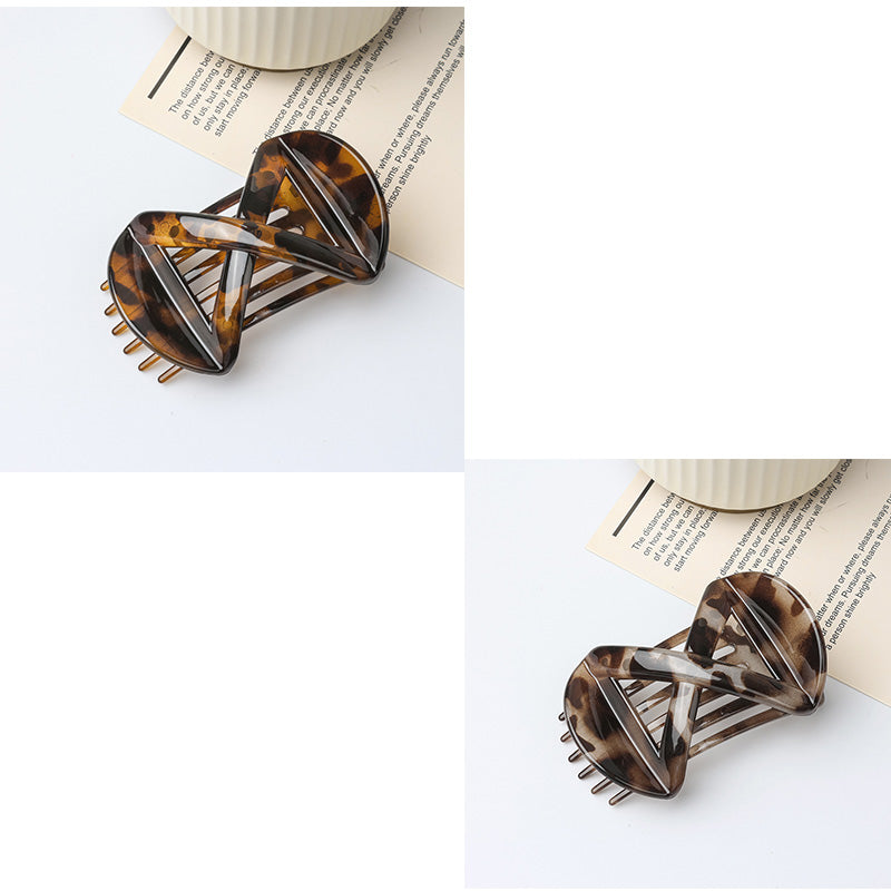 Figure-Eight Hold Hair Jaw Clip for Women