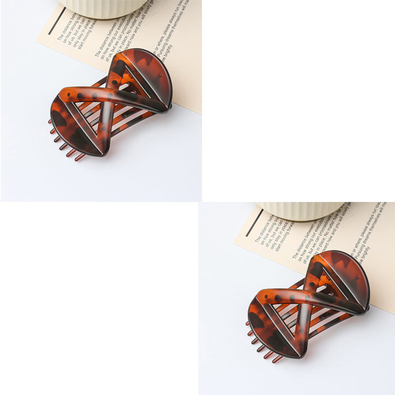 Figure-Eight Hold Hair Jaw Clip for Women